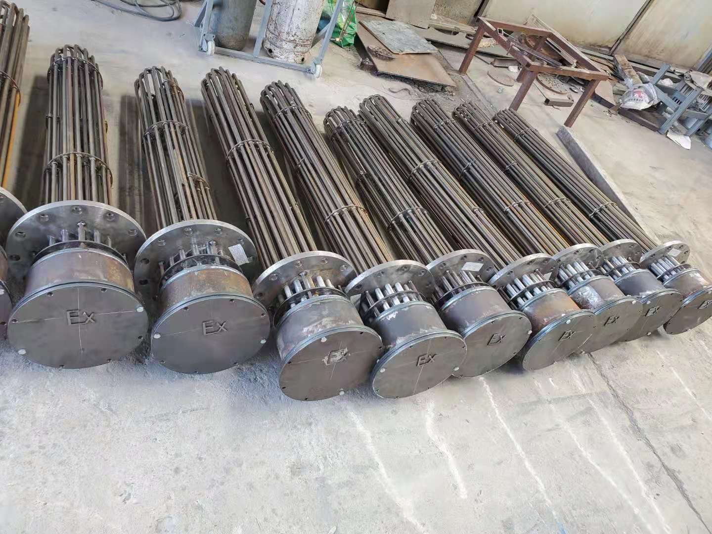 法兰防爆电加热器