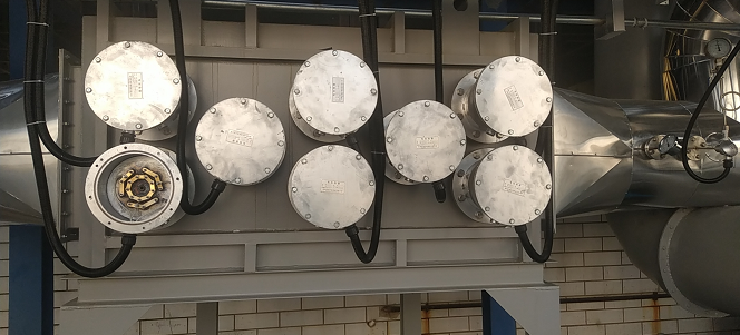 120kw烟气加热器
